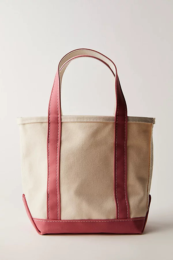 L. L.Bean Boat and Tote, Open-Top, Small at Free People in Vintage Rose | Free People (UK)