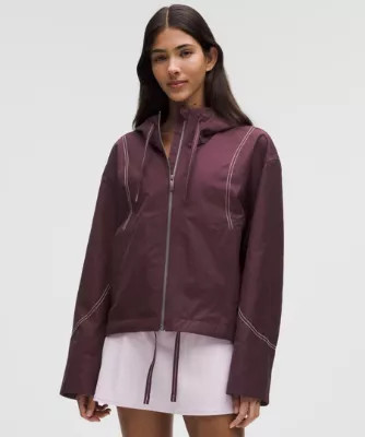 Water-Resistant Cropped Hooded Jacket | lululemon (AU)