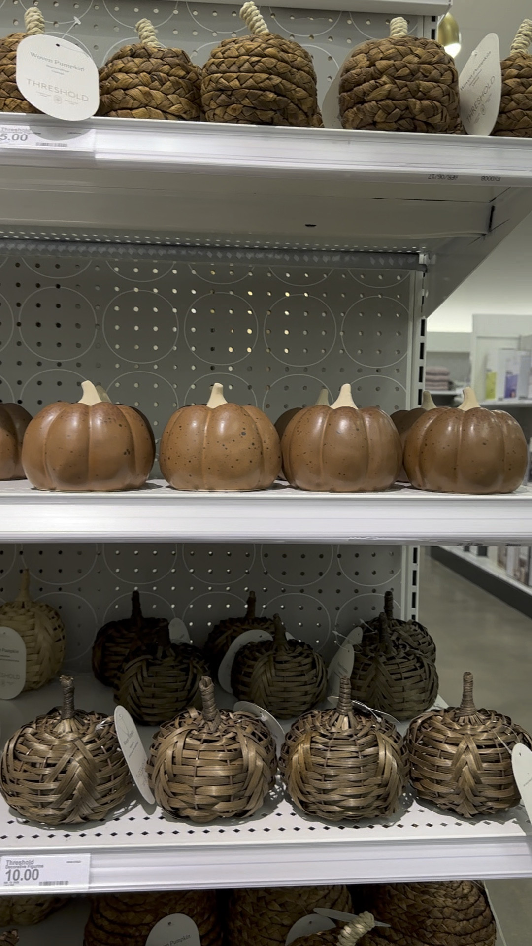 Ceramic pumpkins, woven pumpkins, decorative pumpkins, orange ceramic pumpkins, Target fall decor, white pumpkin.

#LTKfindsunder50 #LTKhome #LTKSeasonal