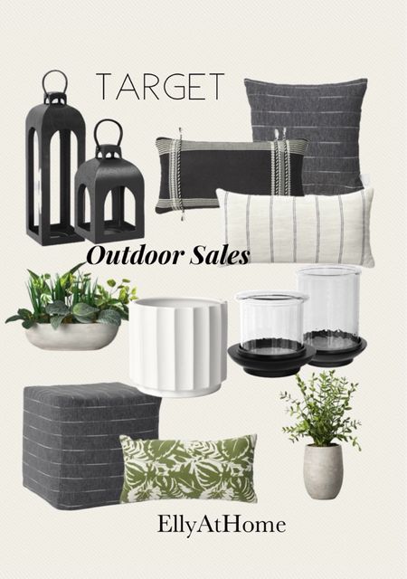 Outdoor, porch, patio, backyard sales at Target! Shop planters, lanterns, throw pillows, doormats on sale in a variety of styles and colors. Shop soon, free shipping. 

#LTKSaleAlert #LTKFindsUnder50 #LTKHome