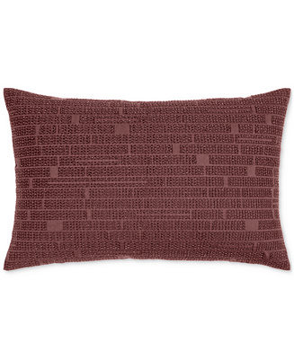 Beaded Tile Decorative Pillow, 14" x 22", Macy's Exclusive | Macy's