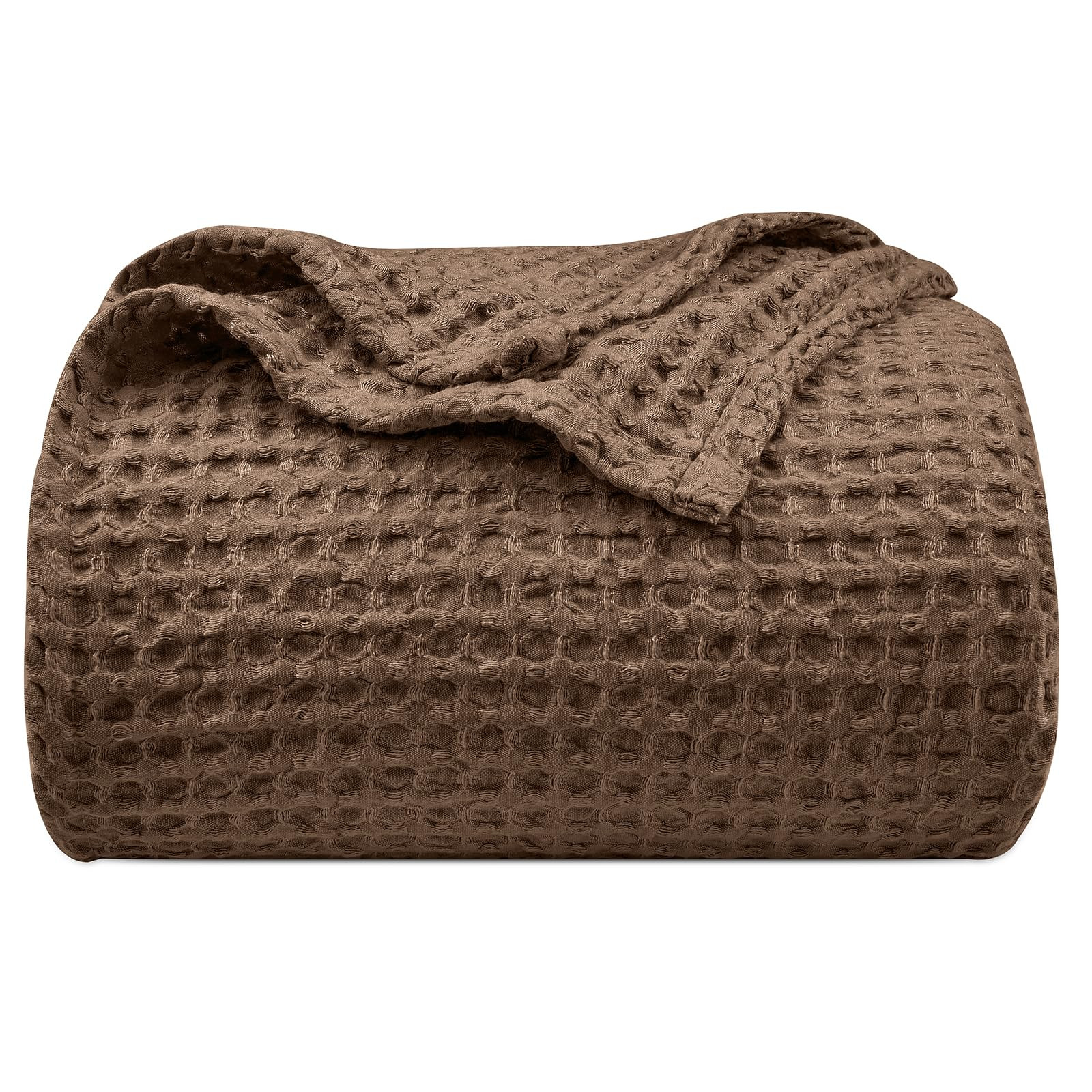 PHF Ultra Soft Waffle Weave Throw Blanket 50"x 60", Washed Lightweight Breathable Summer Cozy Wov... | Amazon (CA)