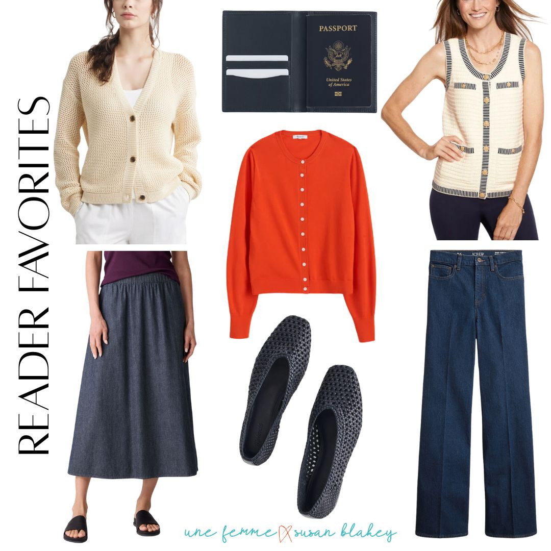 What my readers are shopping this week: transitional season styles! Lightweight layering pieces to wear now and into fall. 

 #LTKSeasonal #LTKOver40 #LTKSaleAlert