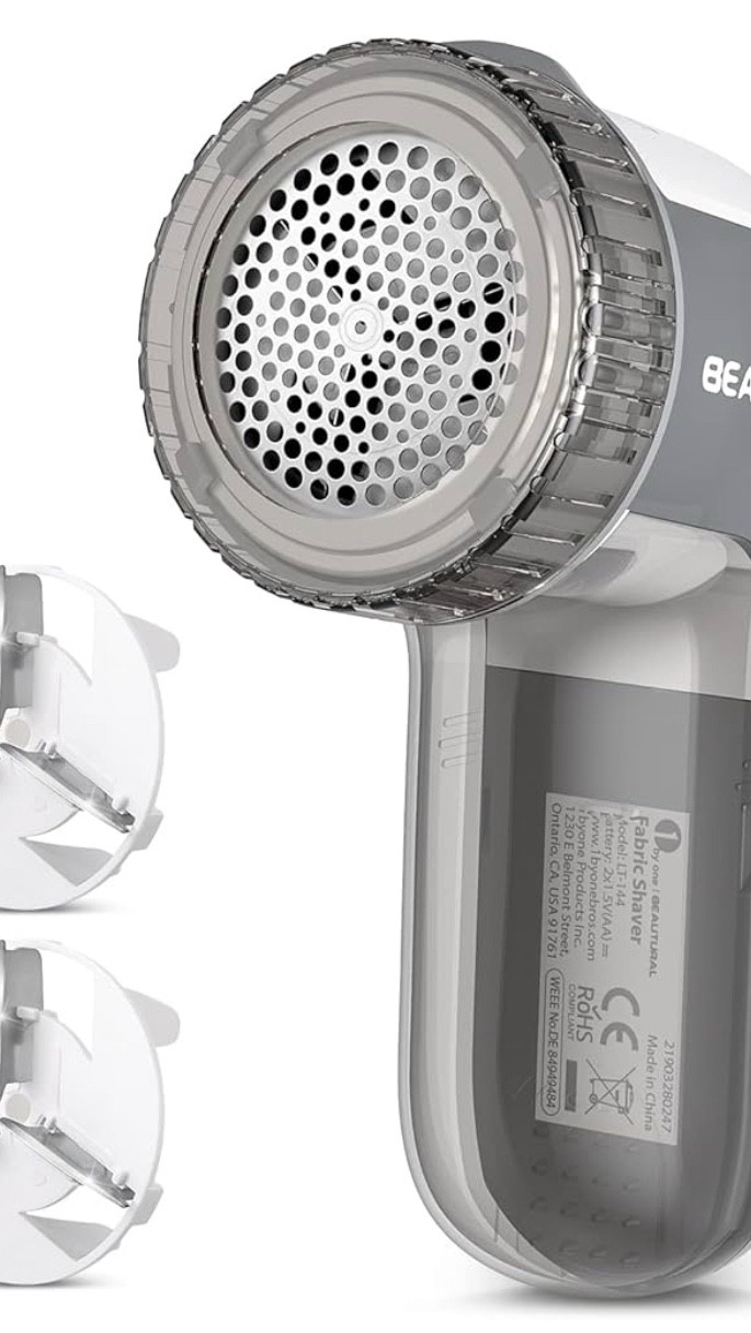 This fabric shaver/lint remover is a frequently used item in our household. It makes all our clothes look brand new😍

#LTKWatchNow #LTKHome #LTKStyleTip