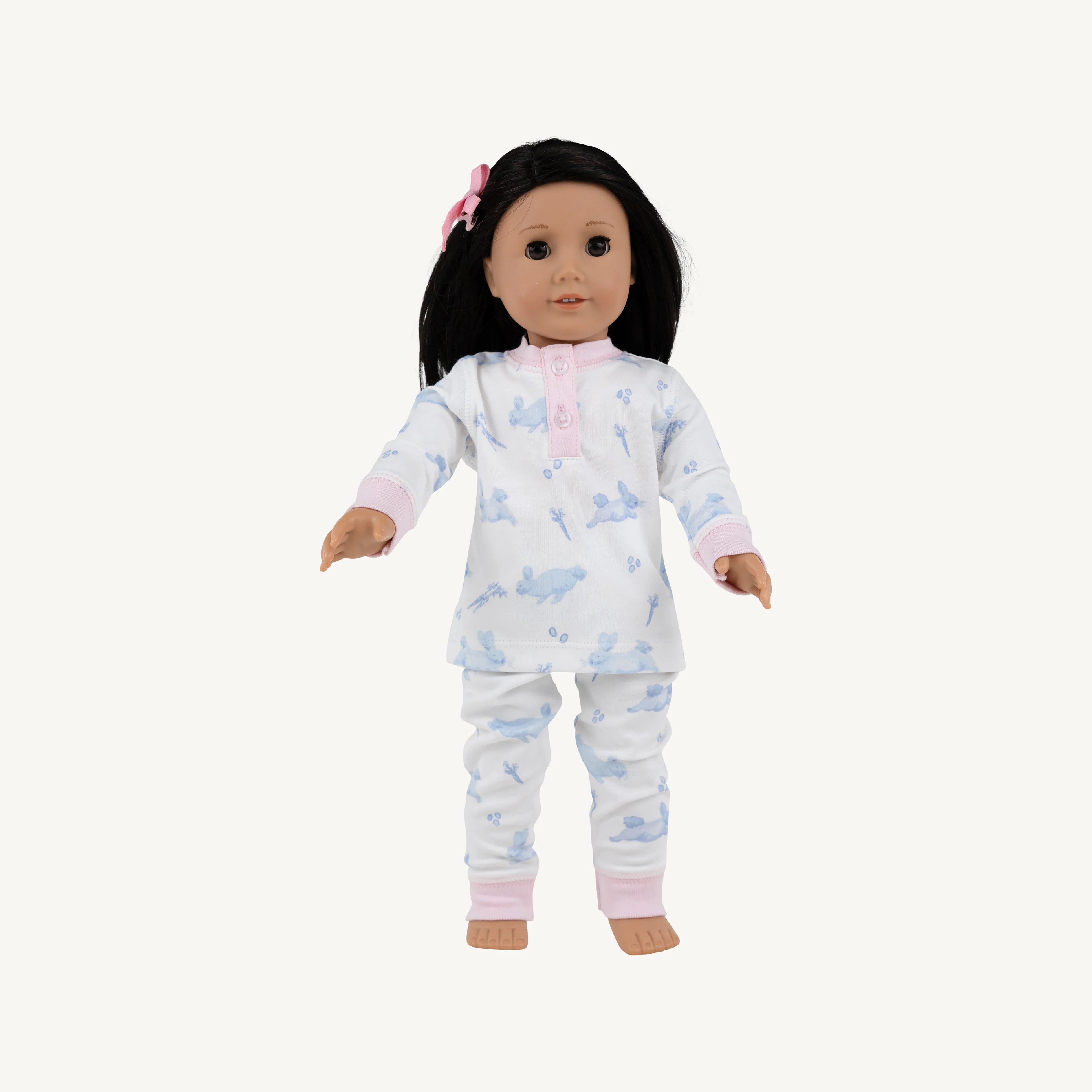 Dolly's Sara Jane Sweet Dream Set Lindon Hill Hops - Doll Pajamas | Beaufort Bonnet | The Beaufort Bonnet Company