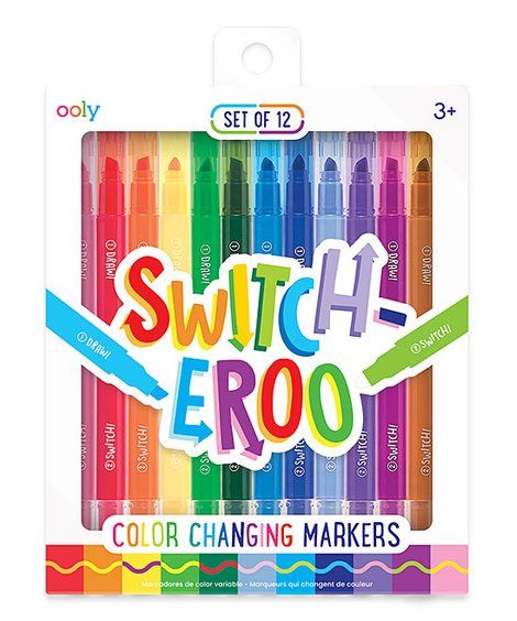 Switcheroo Color-Changing Marker Set | Zulily