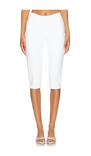 GUIZIO Caria Capri Pants in White. - size M | Revolve Clothing (Global)
