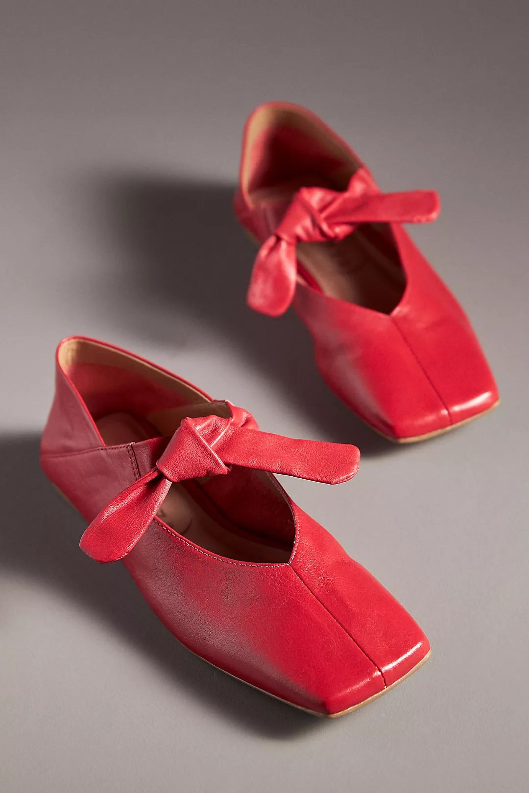 Vicenza Bow Mary Jane Flats | Anthropologie (US)