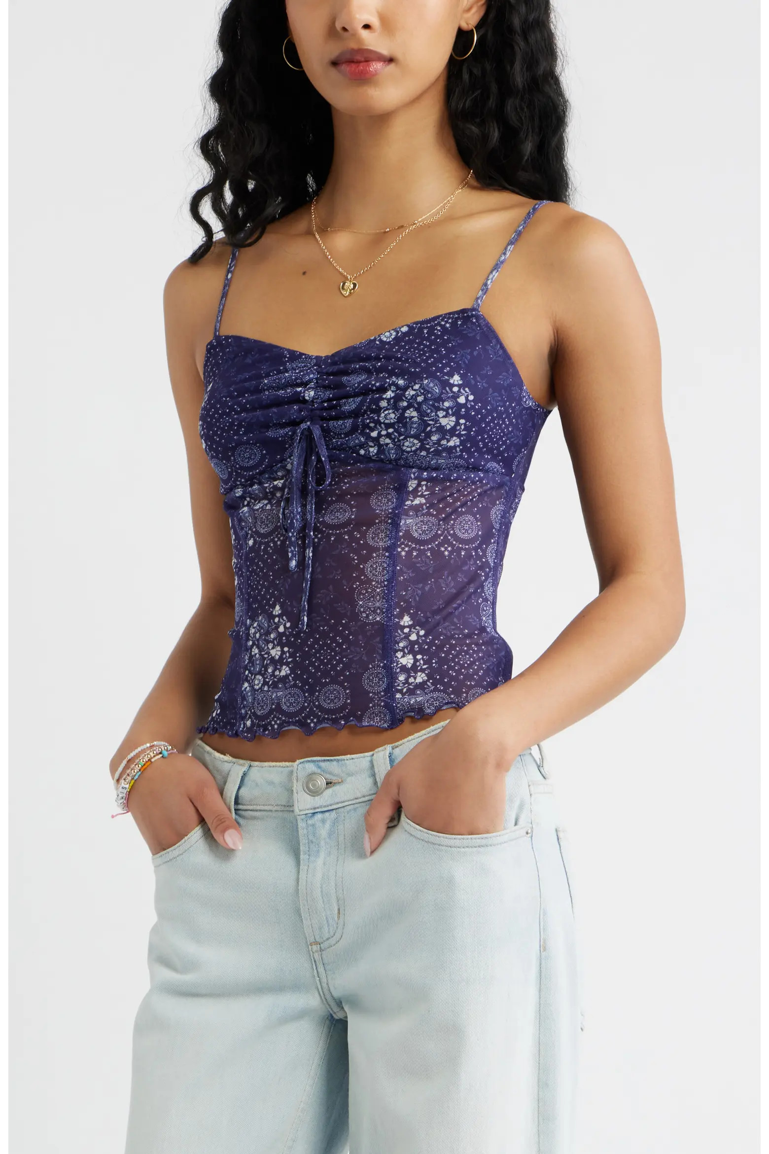 BP. Mesh Camisole (Women) | Nordstrom | Nordstrom