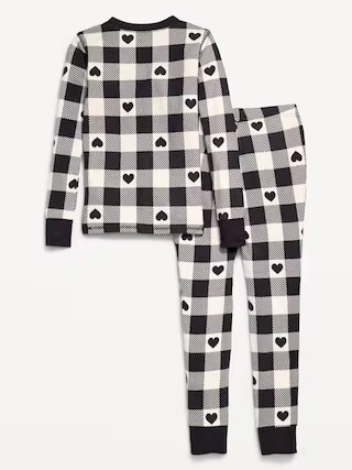Gender-Neutral Snug-Fit Graphic Pajama Set for Kids | Old Navy (US)