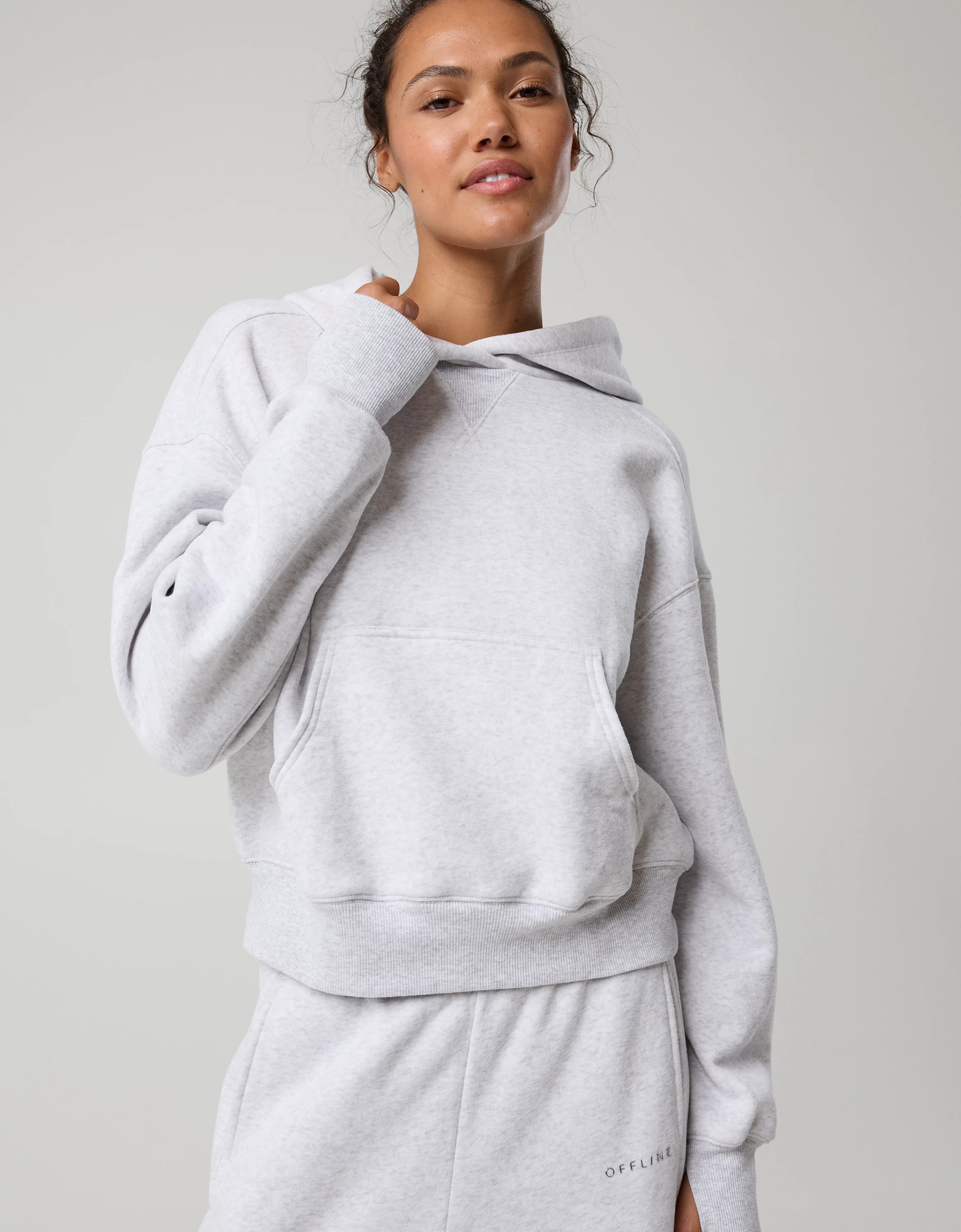 OFFLINE By Aerie Cloud Fleece Classic Length Hoodie | American Eagle Outfitters (US & CA)