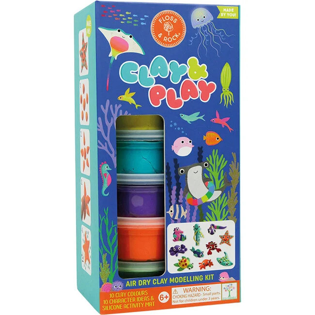 Ocean Clay & Play, (Size Kid) - Kids Toys | Floss & Rock from Maisonette | Maisonette