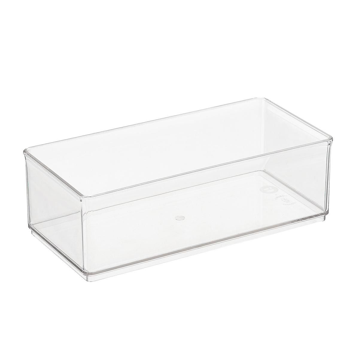 THE HOME EDIT T.H.E. Large Bin Organizer Clear | The Container Store