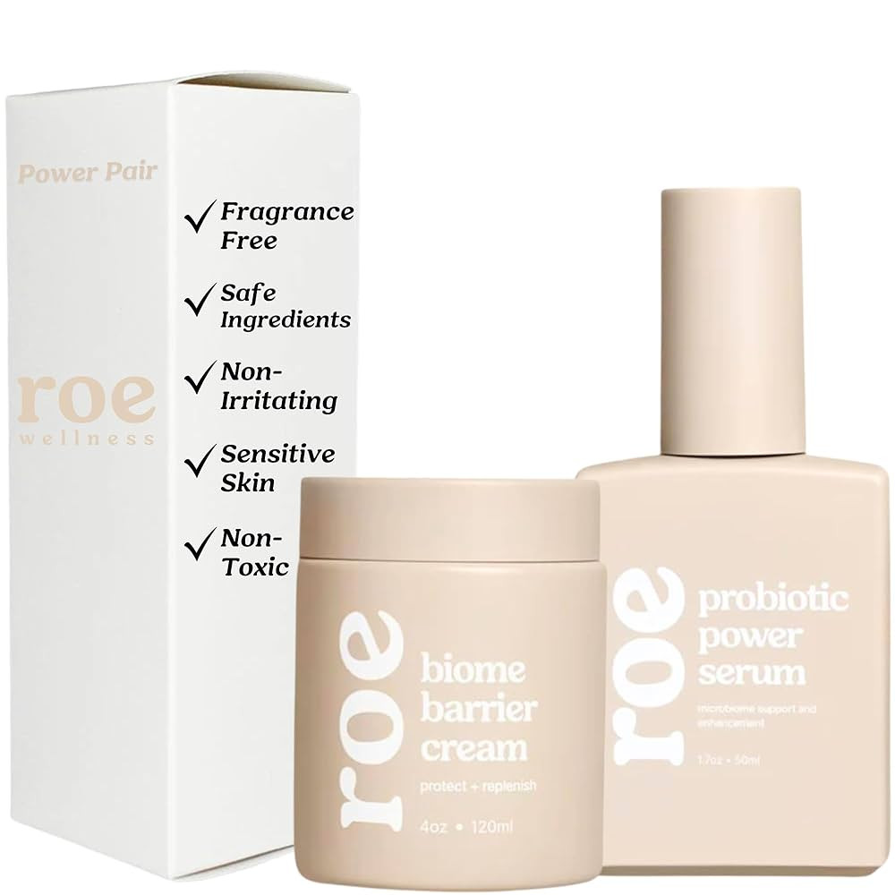 Baby Cream & Baby Serum Power Pair Biome Barrier | For All Skin Hydrating Body, Face, Dry Irritat... | Amazon (US)