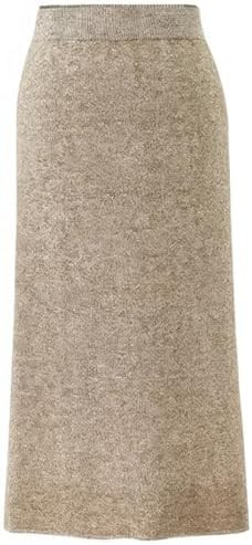ebossy Women's Winter Warm High Waist Side Slit Wool Blend Long Skirts Rib Knit Stretchy Bodycon ... | Amazon (US)