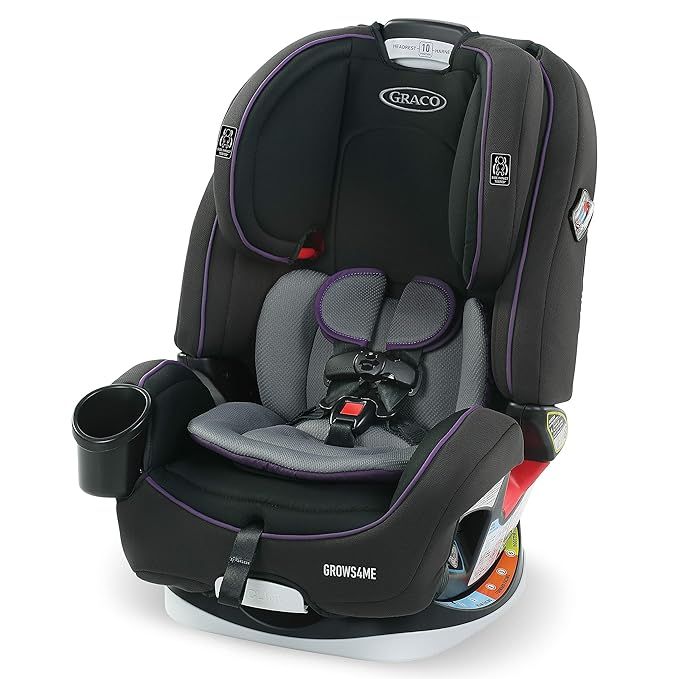 Graco Grows4Me 4 in 1 Car Seat, Infant to Toddler Car Seat with 4 Modes, Vega | Amazon (US)