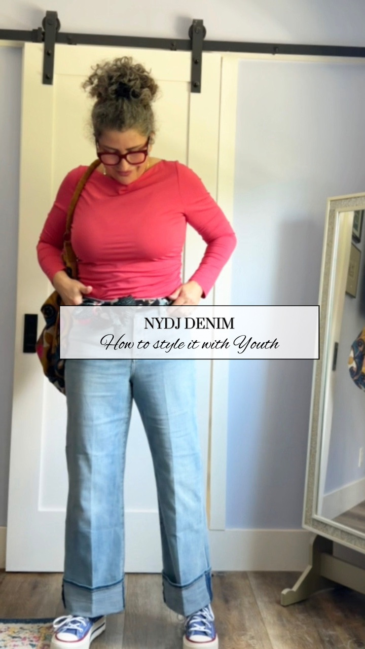 I don’t know who needs to hear this, but sizing up in 👖 is sometimes the move

I wanted these wide-leg jeans to have that relaxed, effortless look, so I intentionally went up a size
The surprise? They still feel incredibly flattering

No squeezing
No digging
No constantly adjusting all day

And this top is exactly what I look for—soft, breathable, and comfortable without sacrificing style

I’ve stopped buying clothes because they’re trendy and started buying pieces I’ll actually reach for over and over again

These are definitely staying in heavy rotation

🔗 10% OFF link for earrings 

https://www.theardant.com/SARA73334

Would you size up for a more relaxed fit?


@NYDJ #NYDJ #FitIsEverything
#Over40Style #MidlifeFashion
#MidsizeStyles

#LTKgrwm #LTKMidsize #LTKOver40