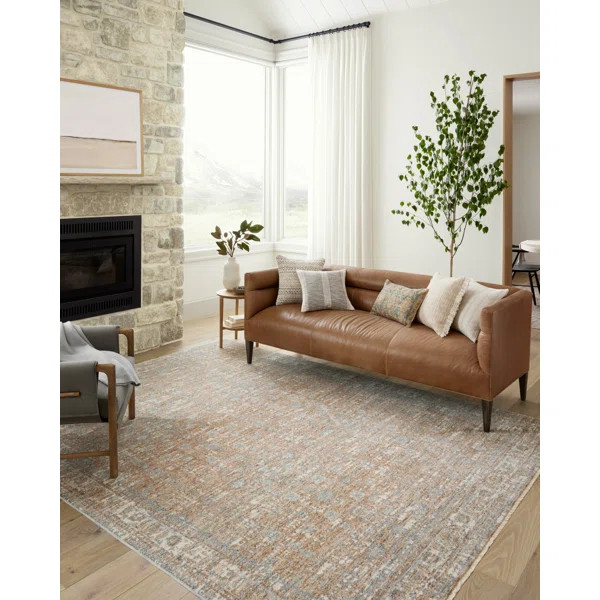Angela Rose x Loloi Blake Sand / Sky Area Rug | Wayfair North America
