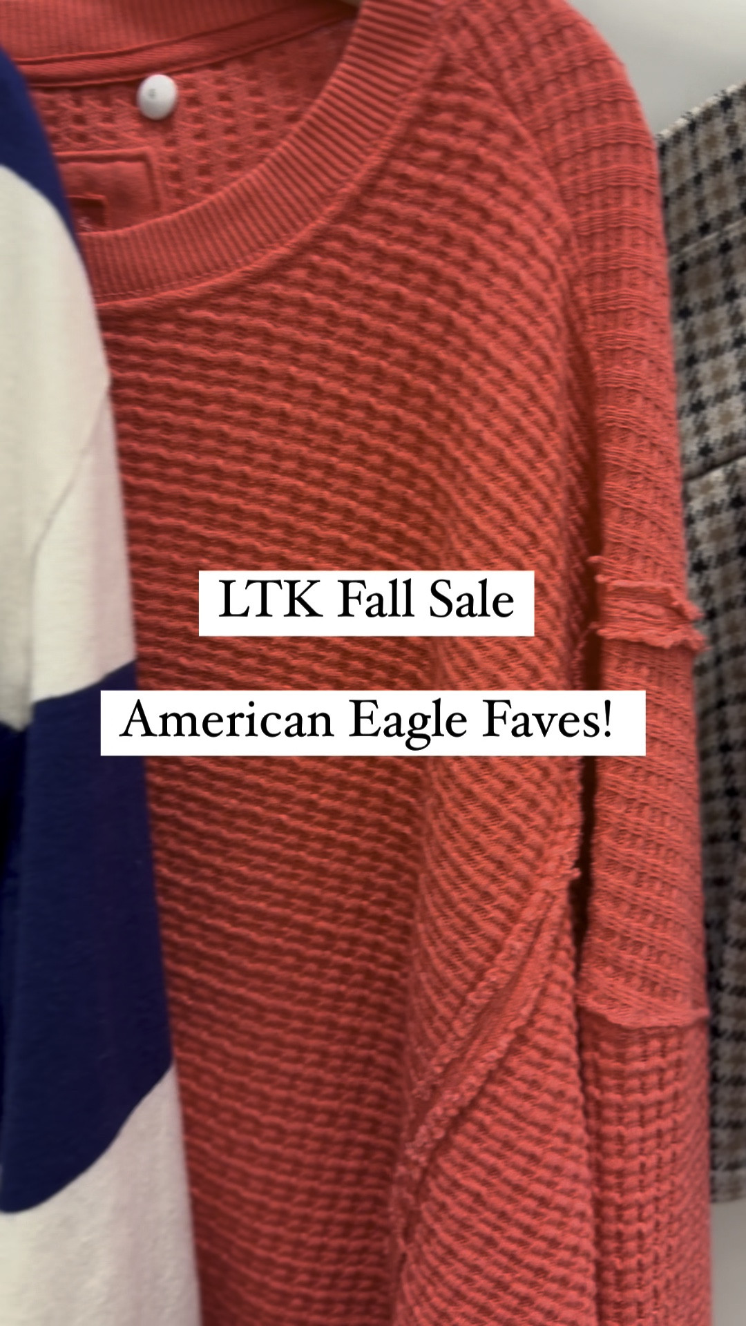 American Eagle is also included in the LTK Fall Sale! You will get 20% off site wide! Which looks are you grabbing?! 

#LTKFallSale #LTKVideo #LTKSaleAlert