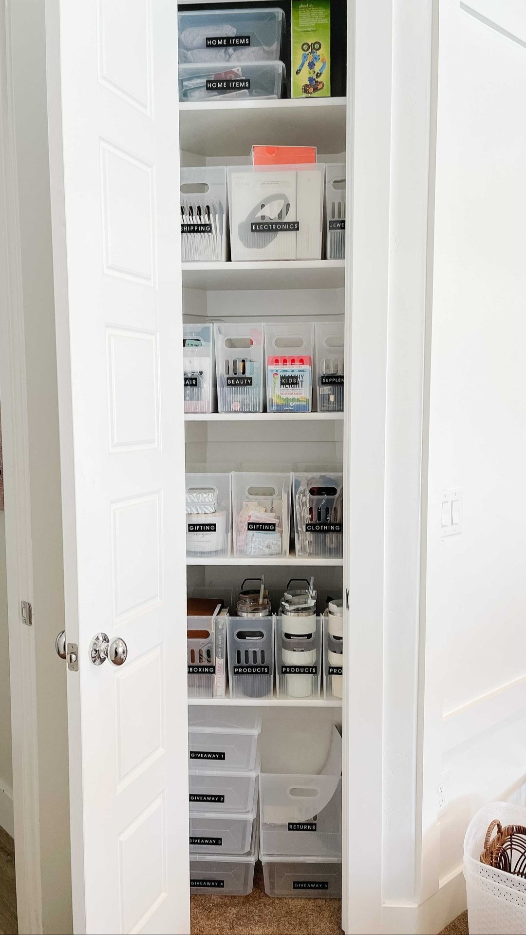 Simple organizing products for closet organization. #LTKorganize

#LTKHome #LTKKids #LTKFamily