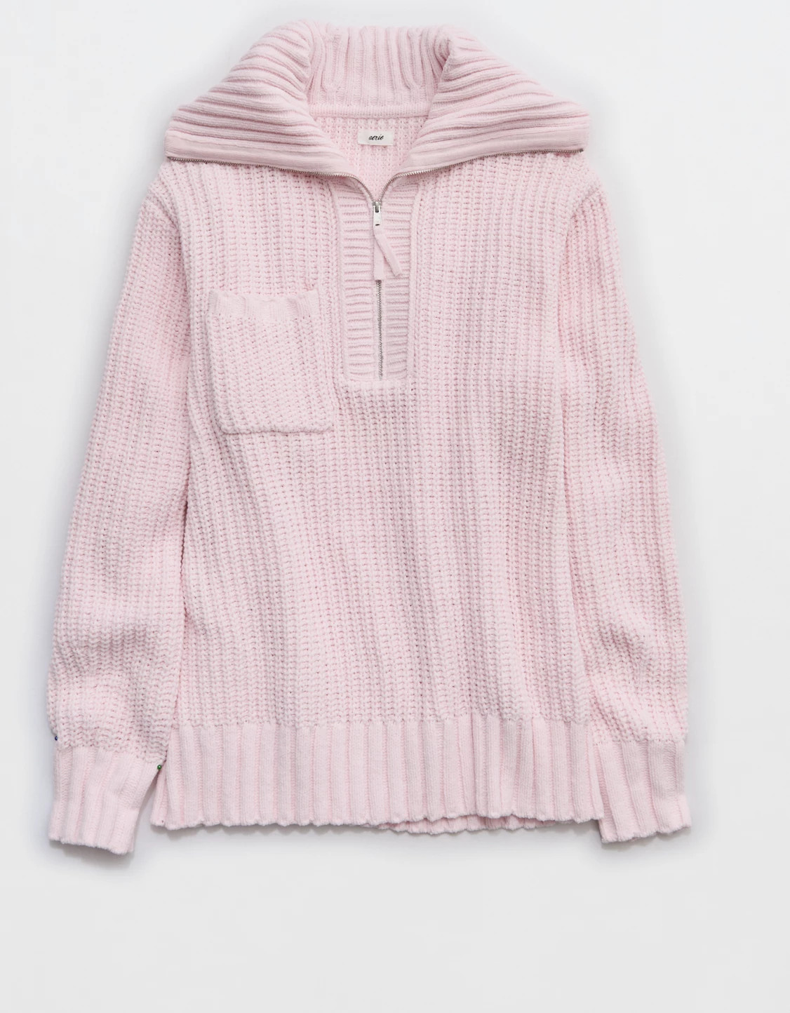 Aerie So Nostalgic Quarter Zip Sweater | Aerie