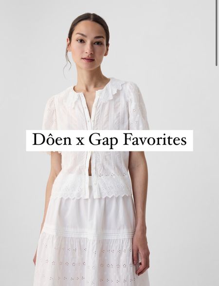 Gap and Dôen collab is amazing!!! Here are my favs. These will sell out  