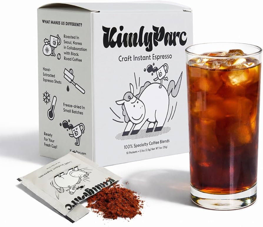 KimlyParc Craft Instant Espresso (10 Packets x 0.1 oz) | Double-Shot Espresso in One Packet | Med... | Amazon (US)