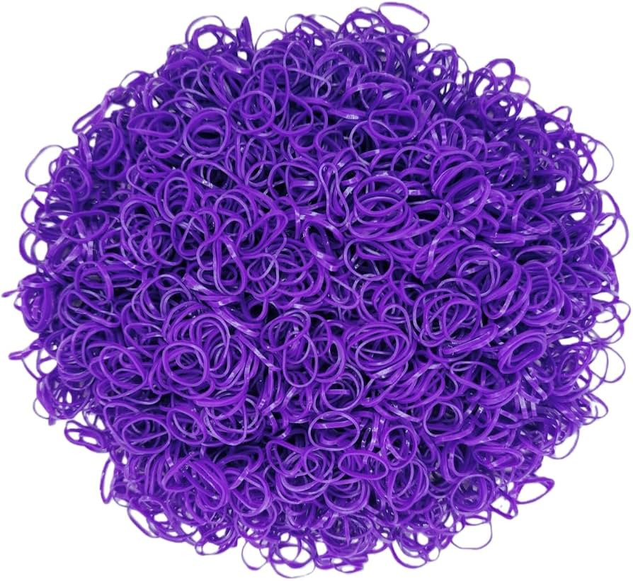 3200 Pcs Elastic Rubber Bands Small Hair Ties Hair Rubber Mini Hair Bands Hair Elastics Tiny Soft... | Amazon (US)