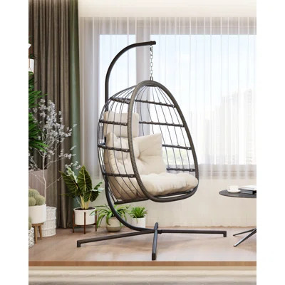 Hanging Egg Chair With Stand | Wayfair North America