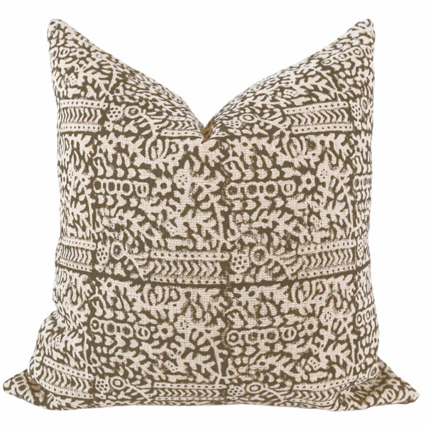 Bailey Pillow Cover | Laurel & Blush