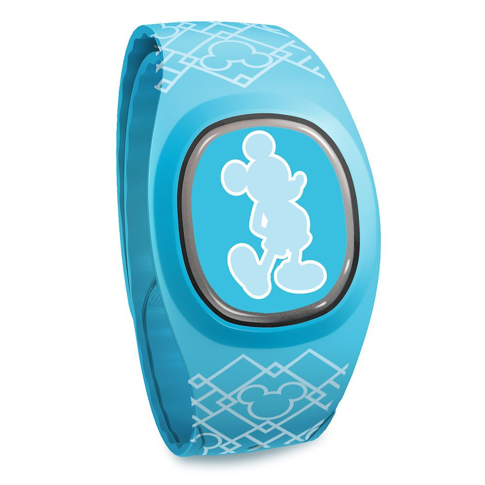 Mickey Mouse Silhouette MagicBand+  Blue Official shopDisney | Disney Store