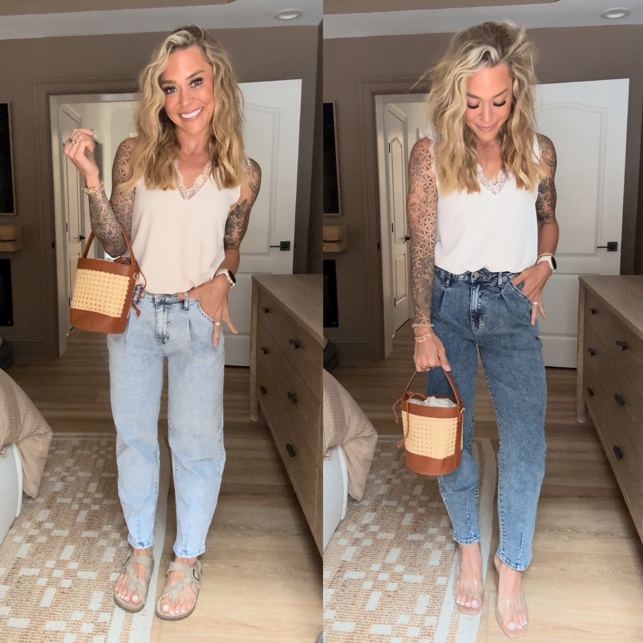 Date night inspo 🫶🏼✨🤎 S tank & size 4 jeans!

Walmart finds / Amazon purse / casual ootd / outfit inspo / Holley Gabrielle 

#LTKFindsUnder100 #LTKFindsUnder50 #LTKStyleTip