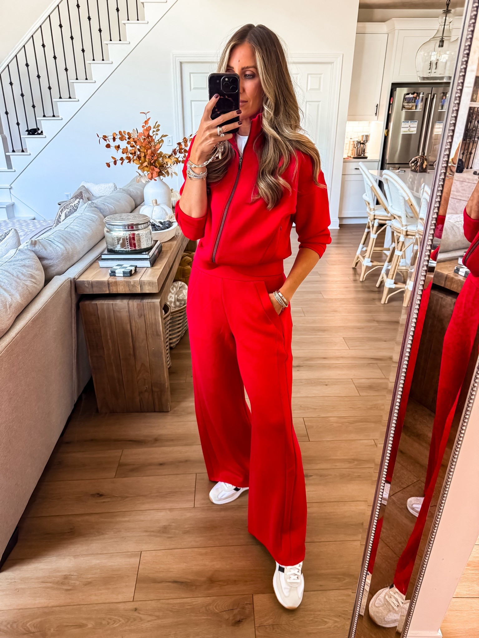 My jaw hit the floor to see this set on sale g 
Medium top and large bottom


#LTKmomlife #LTKOver40 #LTKHoliday