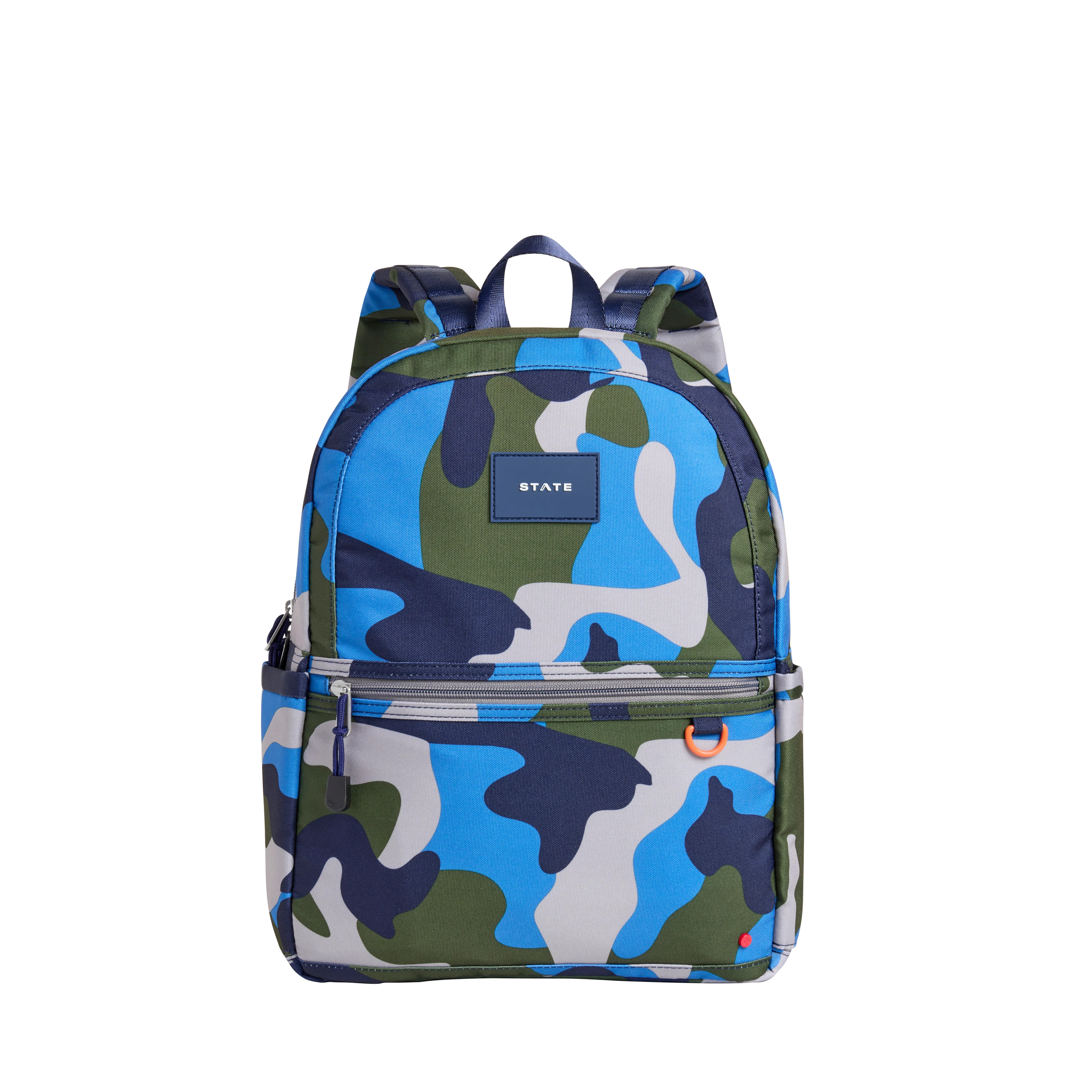 STATE Bags | Kane Kids Double Pocket Backpack Printed Canvas Camo | STATE Bags