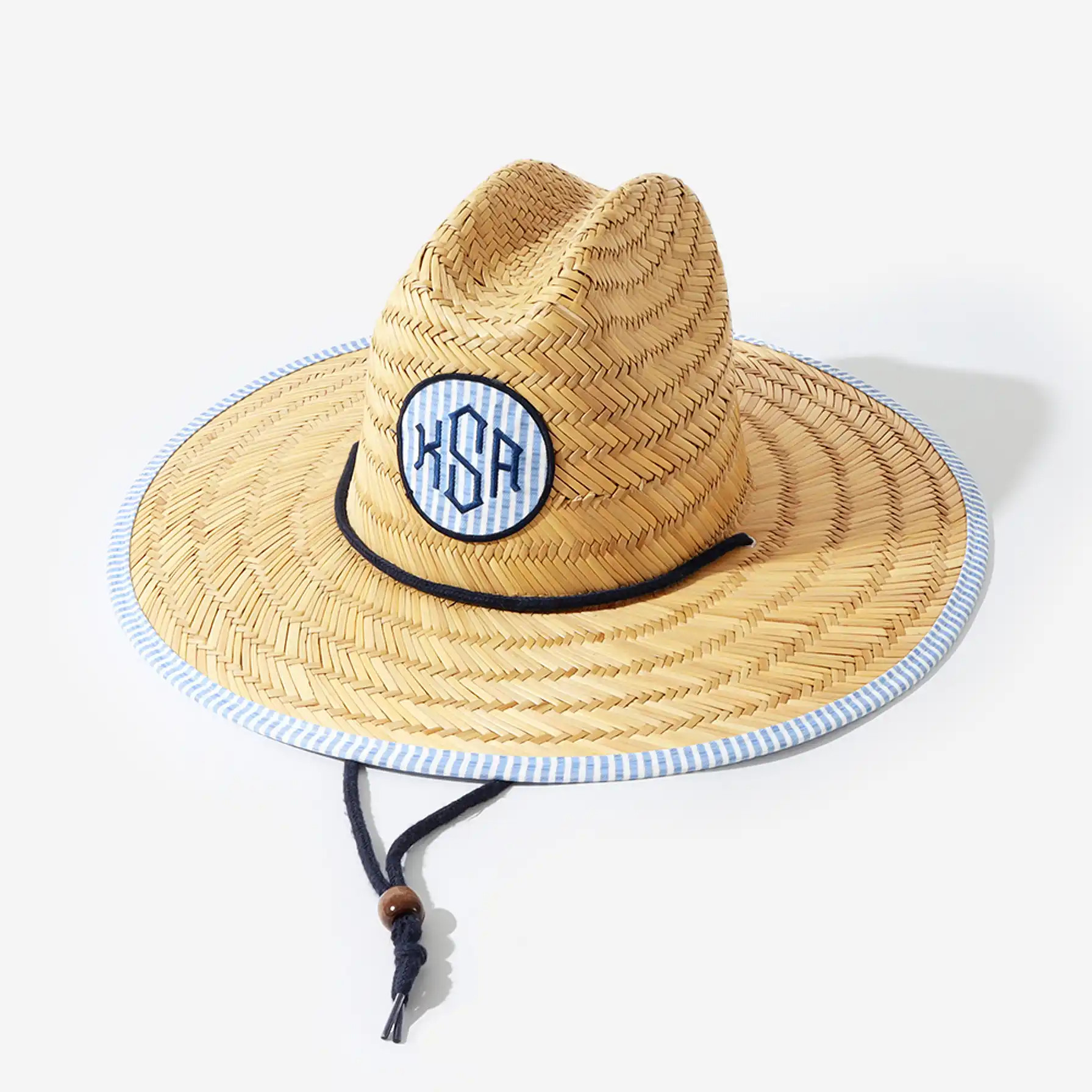 Monogrammed Straw Hat | Marleylilly