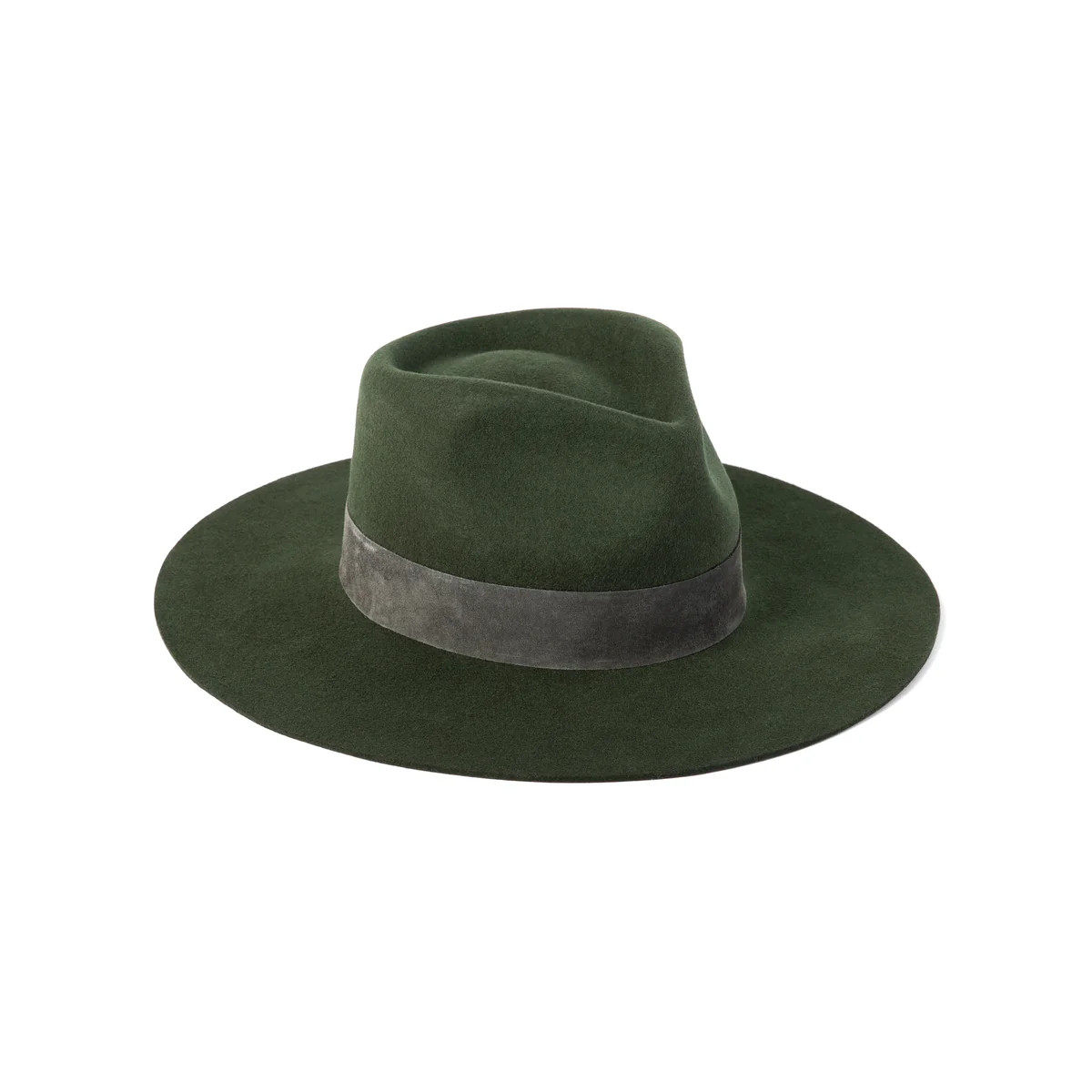 The Mirage - Wool Felt Fedora Hat in Green | Lack of Color US | Lack of Color US