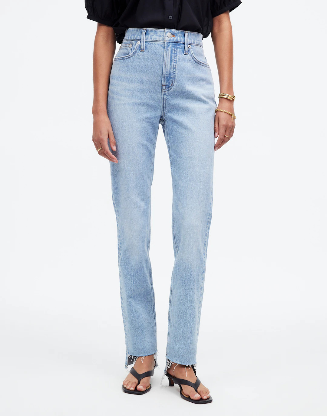 The Petite Perfect Vintage Jean in Fernrock Wash: Raw Hem Edition | Madewell