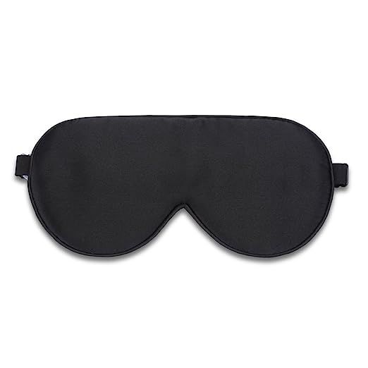 Alaska Bear Natural Silk Sleep Mask, Blindfold, Super Smooth Eye Mask (One Strap) | Amazon (US)