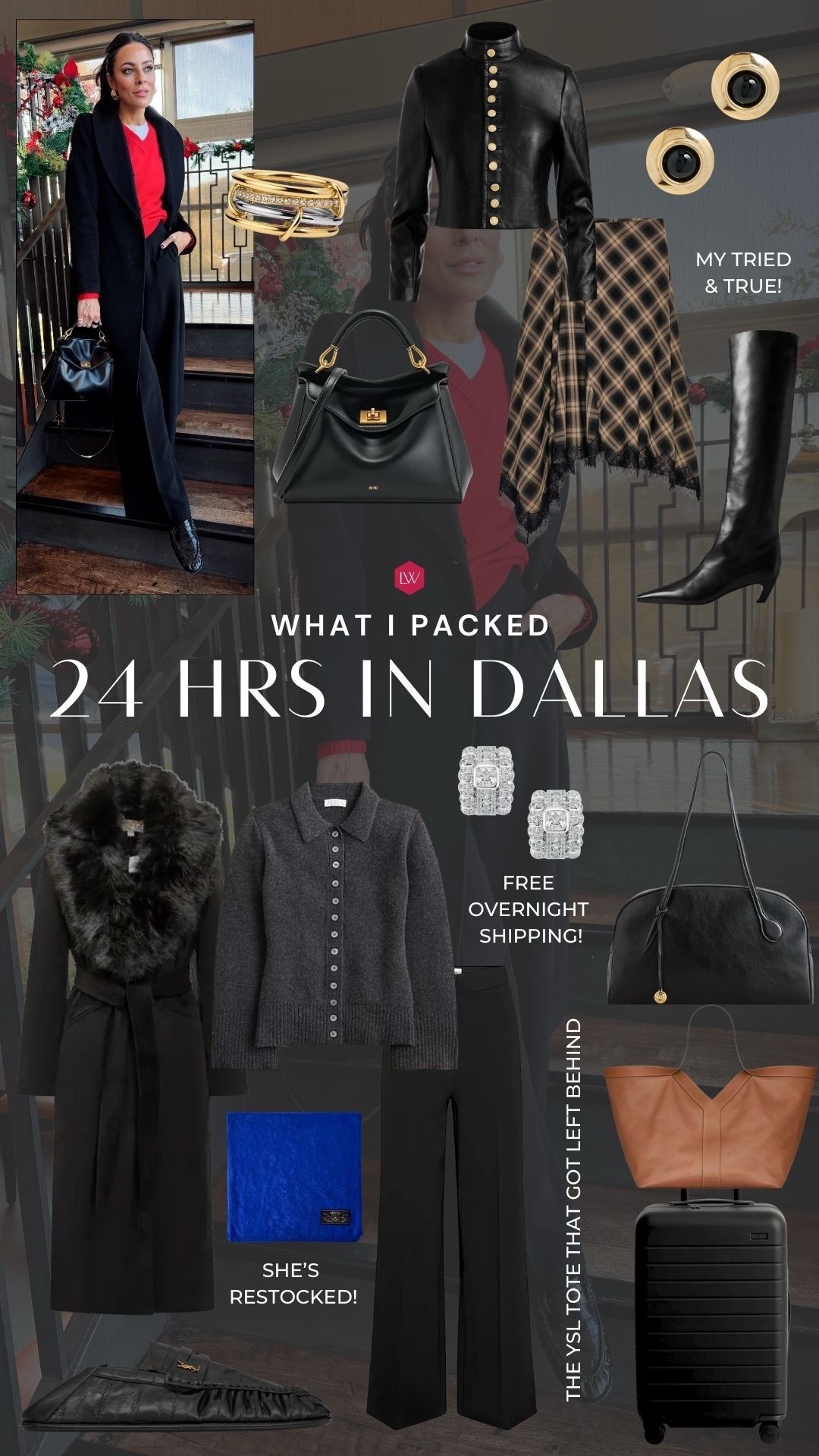 What I packed for a quick trip to Dallas!!





Dallas, style, winter style 

#LTKHoliday #LTKOver40 #LTKSeasonal