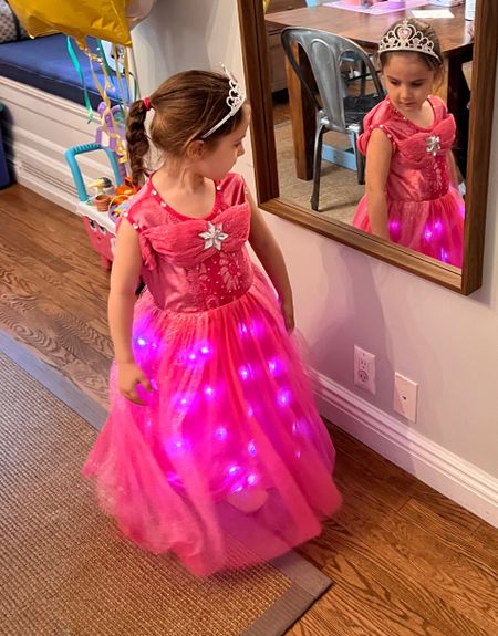Pretty princess! Taking dress up to a whole new level with the light up ones! They really work well and run tts! 

#LTKparties #LTKfindsunder50 #LTKkids