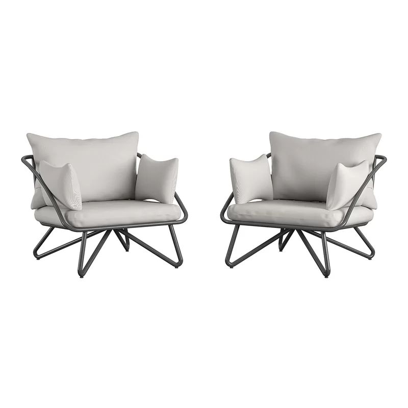 Teddi Patio Chair with Cushions | Wayfair North America