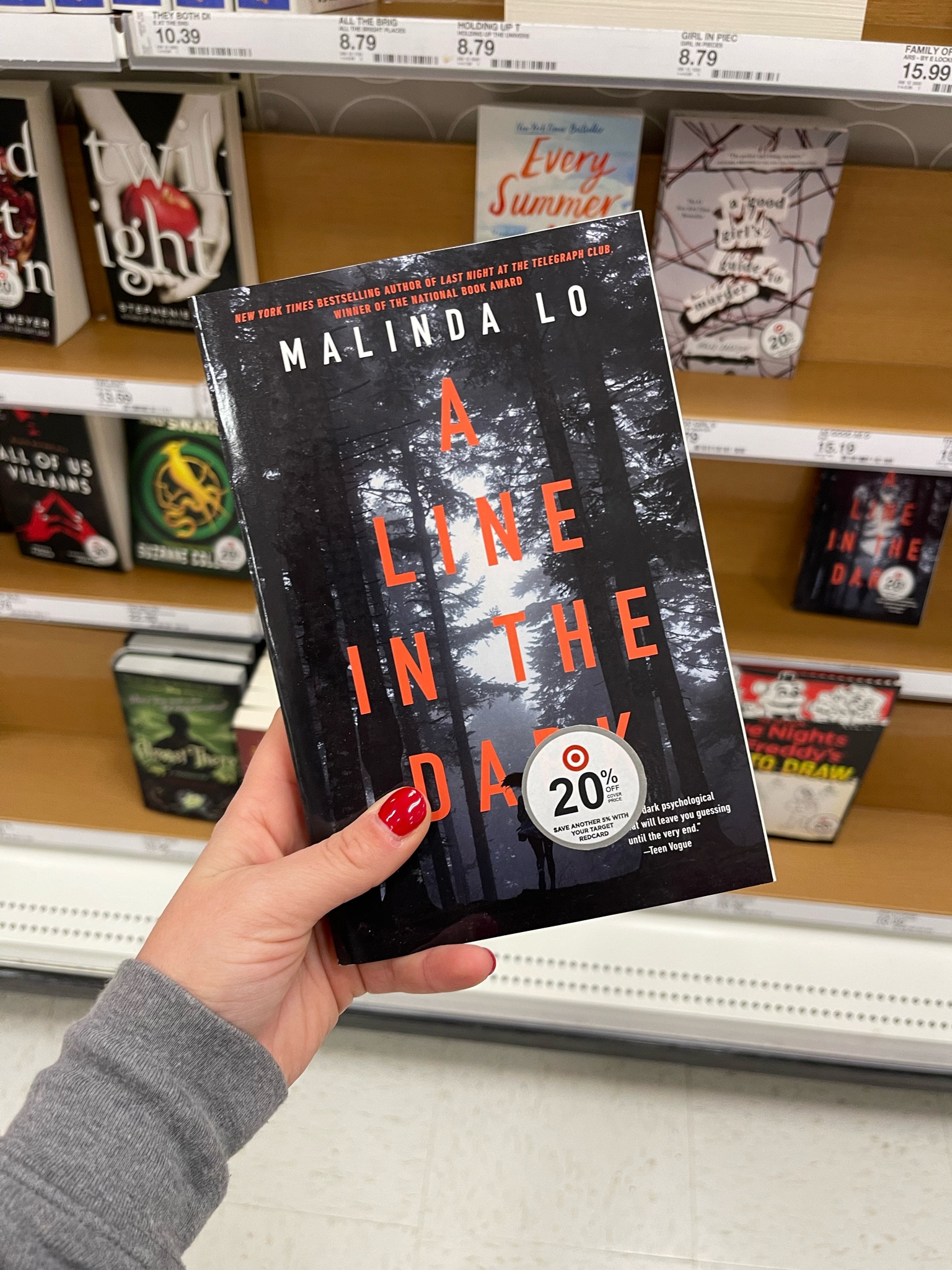 “A Line In The Dark” by Malinda Lonis 20% off at #target #books

#LTKFind #LTKsalealert #LTKhome