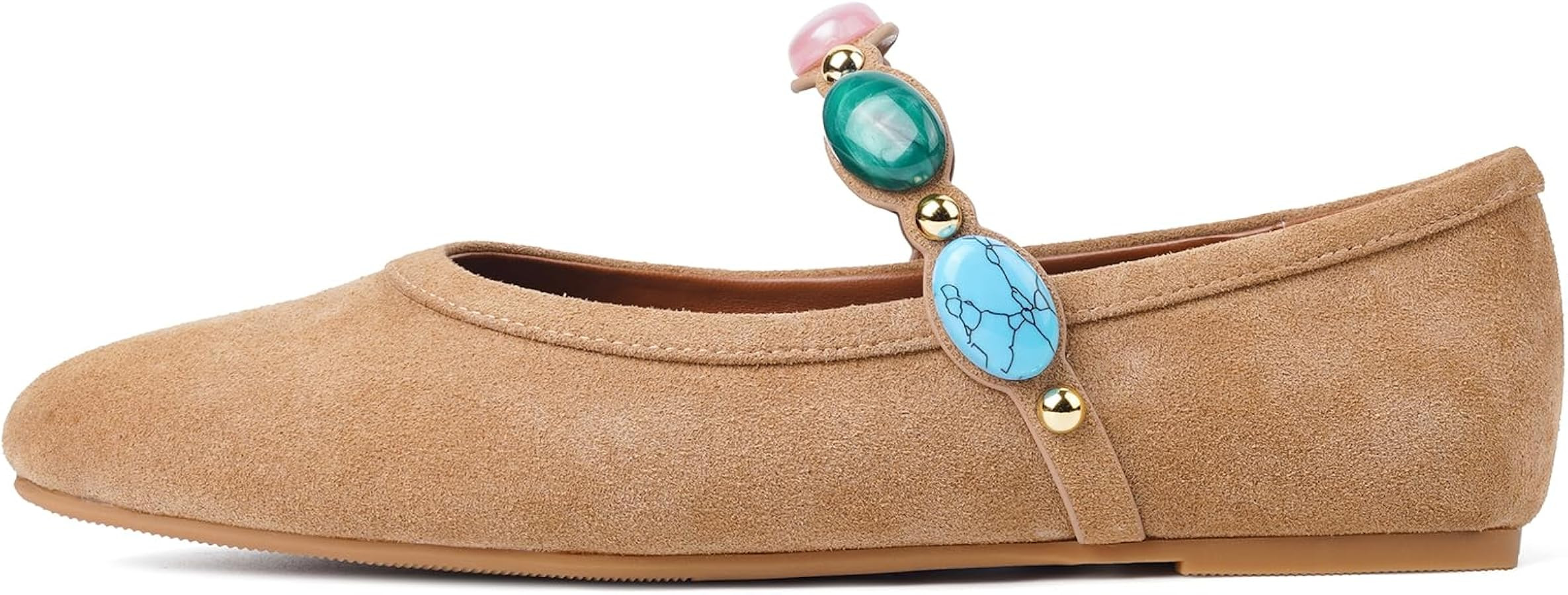 Leopard Flats for Women Mesh Flats Ballet Flats Mary Jane Flats Women's Dress Shoes Ballet Shoes | Amazon (US)