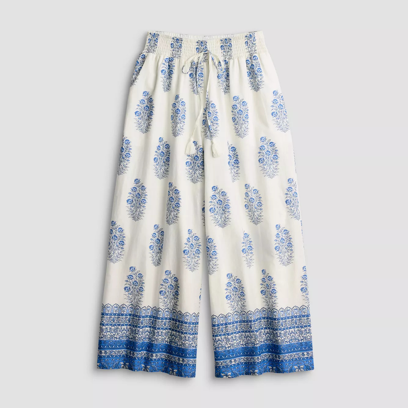 Women's Farmers Market Smocked Waist Wide Leg PantsFarmers Market | Kohl's
