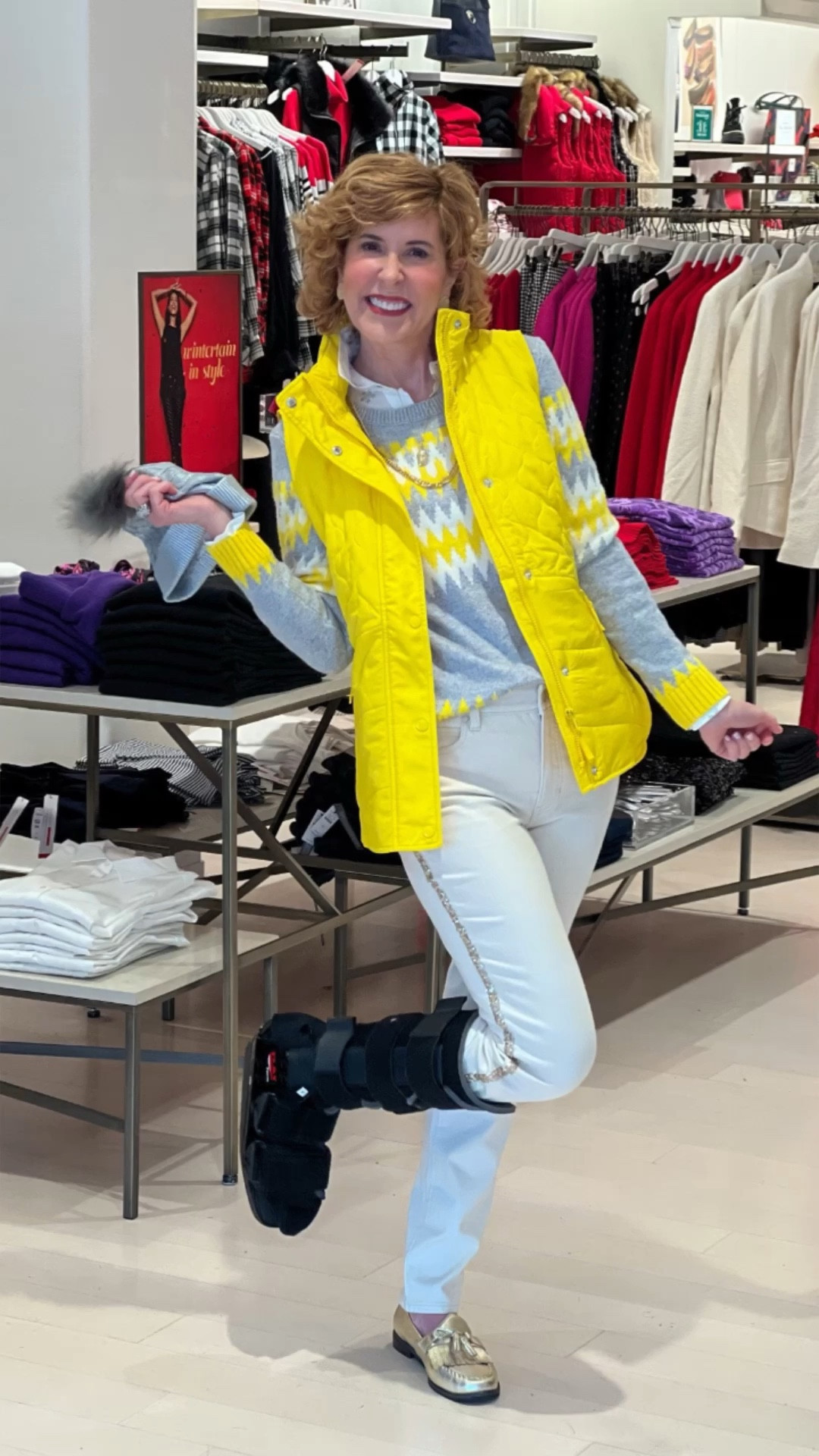 50% off sweaters and 40% off everything else!

Looking for metallic shoes, a metallic vest, velveteen pants, a yellow vest, a floral cashmere sweater, and more? I’ve got you! 



#LTKSeasonal #LTKstyletip #LTKsalealert