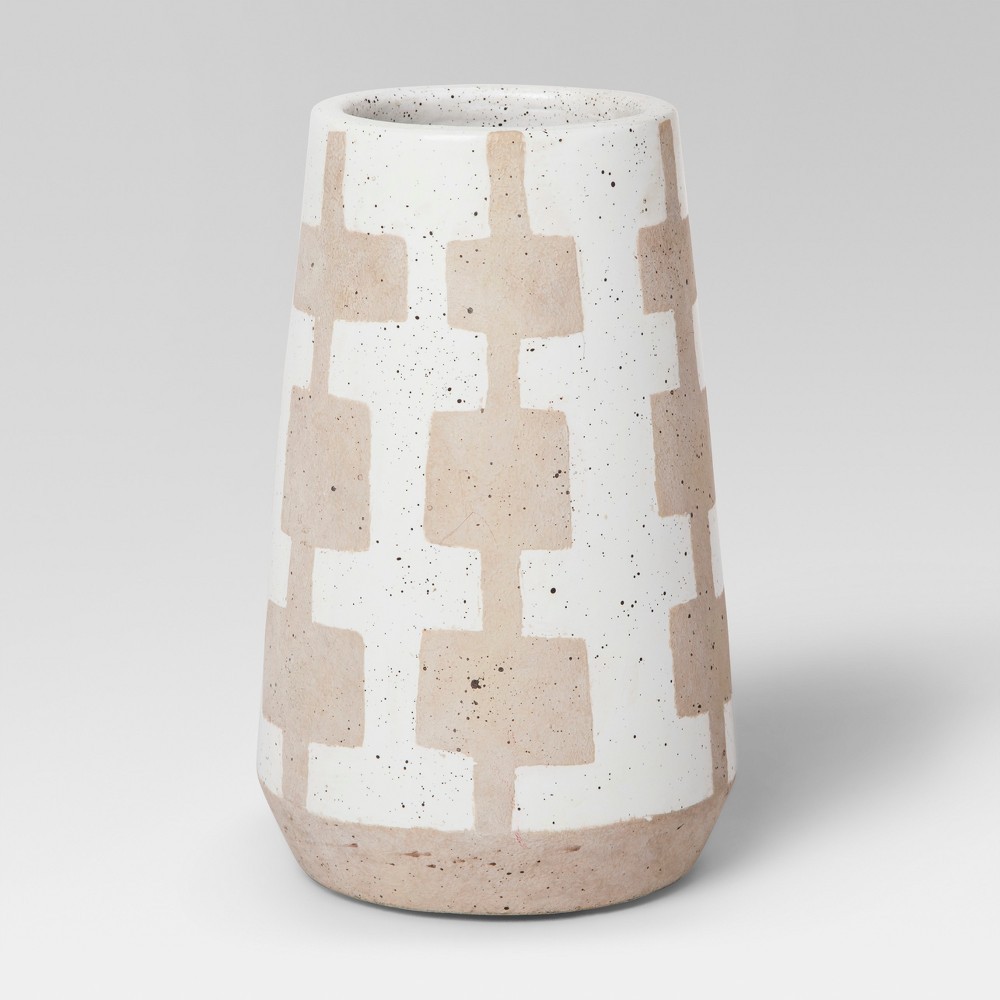 Modern Vase Medium - Tan/White - Project 62 | Target