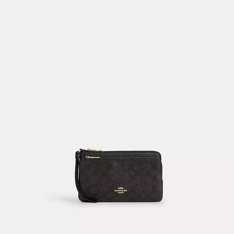 Double Zip Wallet | Coach Outlet US