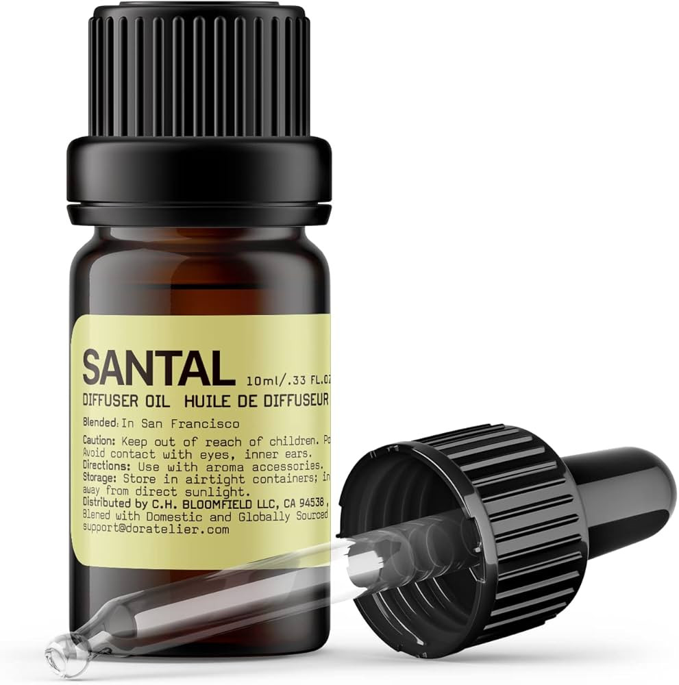 Santal Diffuser Oil, Niche Scent, Smoky Classic Luxury Papyrus,Cardamom,Sandalwoods Essential Oil... | Amazon (US)