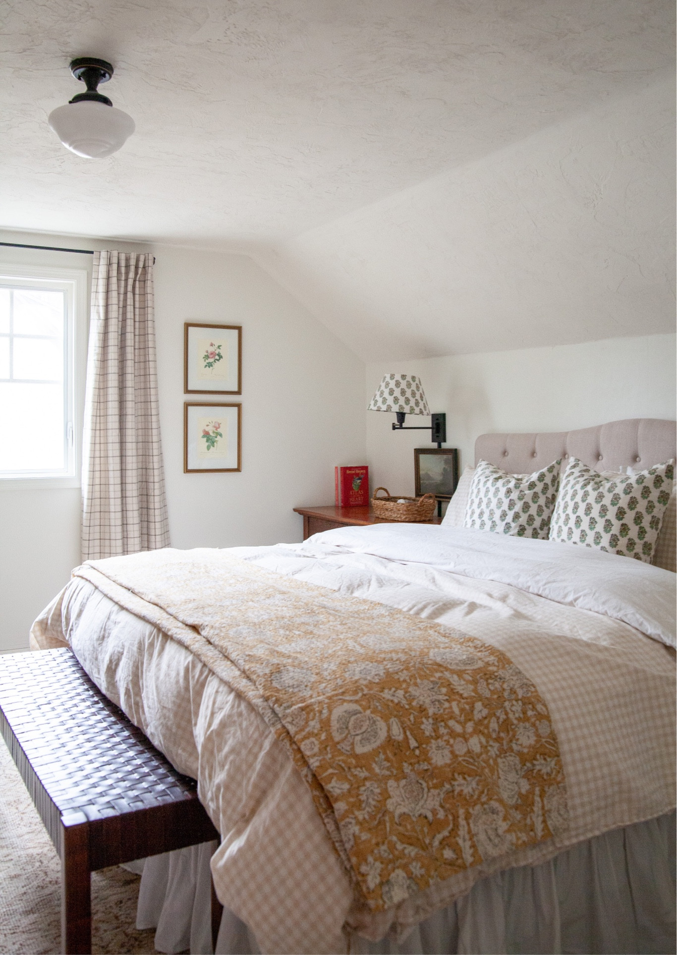 I had a really lovely birthday weekend of wine tasting and good food, and I’m taking tomorrow off work to try to sleep in and do something relaxing! The extra time and energy away from work has me thinking about projects. I’m finally inspired to re-decorate this bedroom. Seems like must-do after a divorce, right? I’m thinking new headboard, lamps, bedding, and art. What can you picture??

#LTKhome