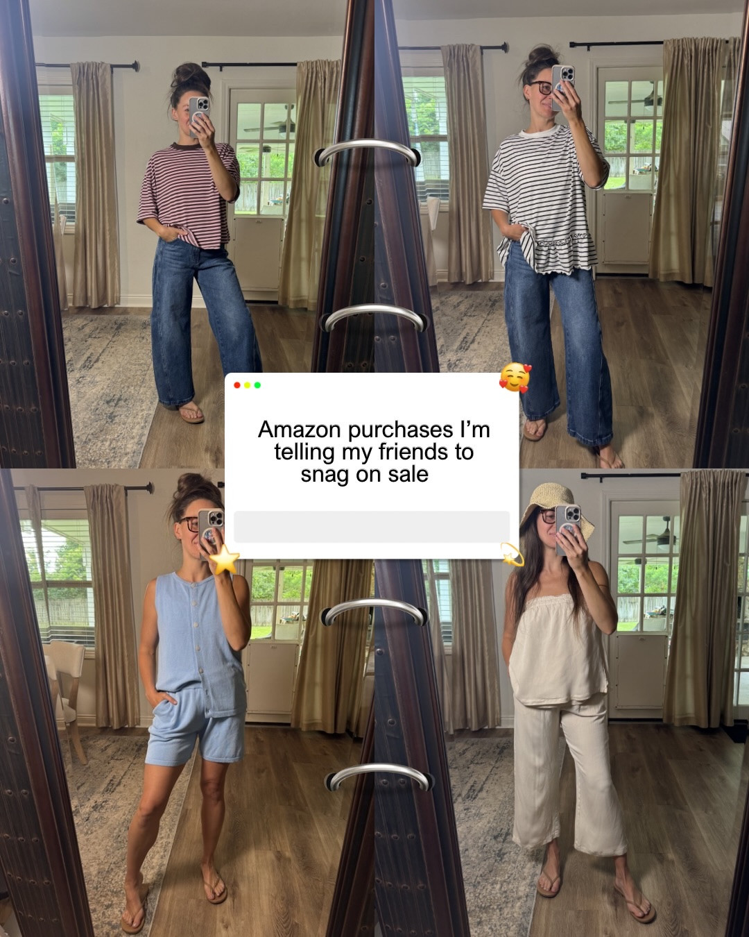 Amazon purchases I’m telling all my friends to snag while they’re on sale. 🤍 These are the comfy, everyday pieces I actually reach for on repeat, and the Prime Day prices make them even better.

Comment LINK and I’ll DM you everything!

Amazon Prime Day, Amazon fashion, Amazon finds, casual outfits, mom style, everyday outfits, summer outfits, affordable fashion, comfy clothes, wardrobe staples, Amazon deals, Prime Day deals